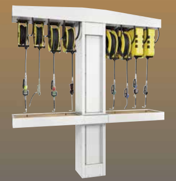 Bilateral Service Columns