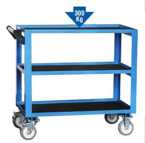 Marco Tools 3-korruseline raskeveokäru 300 kg